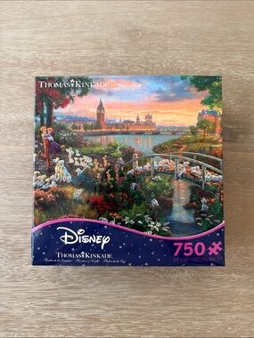 NEW Thomas Kinkade Disney '101 Dalmatians' Puzzle